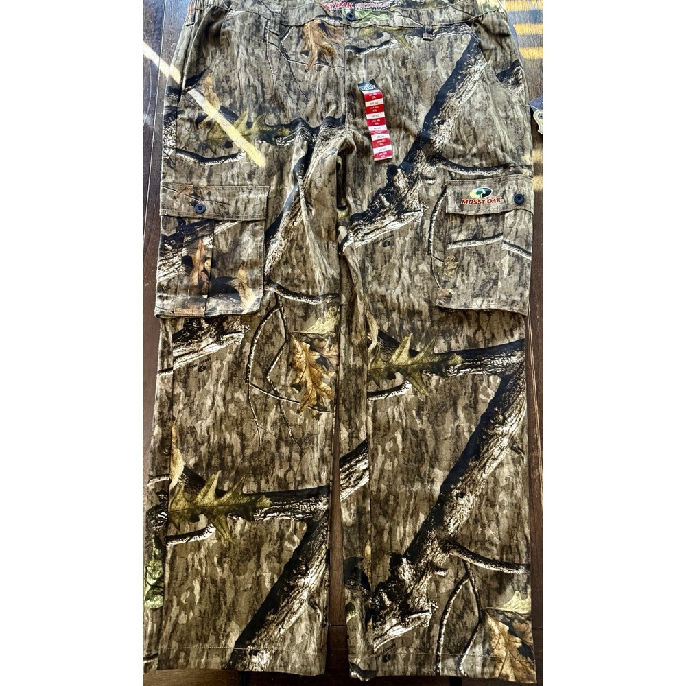 Mossy Oak Country Roots Camo Cargo Pants Men's XXL 44-46 NWT Hunting